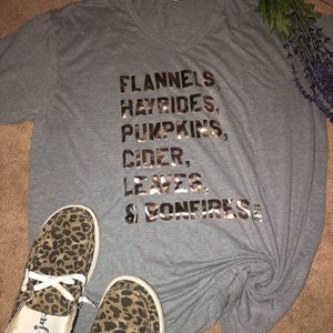 Fall List Graphic Tee